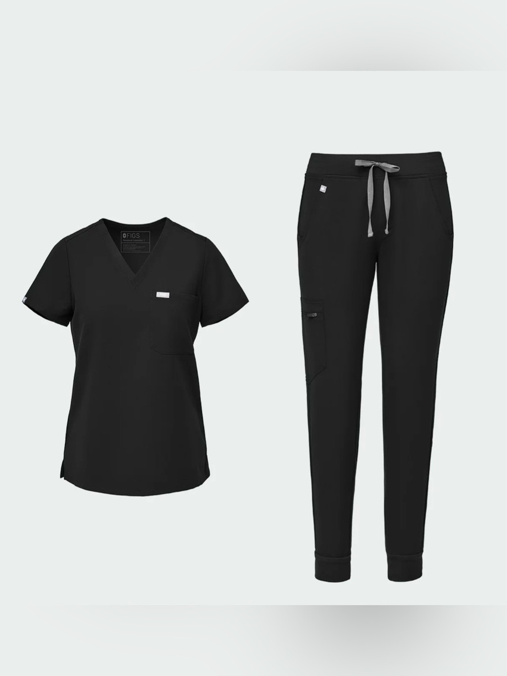 Figs Women's Zamora 2.0 Jogger Pants in Black
